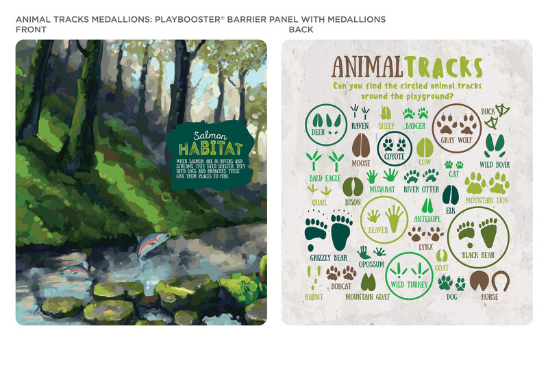Animal Tracks Panel (2)
